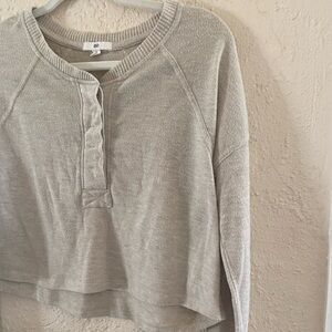 Crop sweater